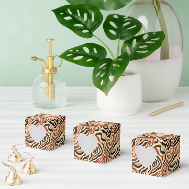 Animal Print Party Favour Box (Multiple)