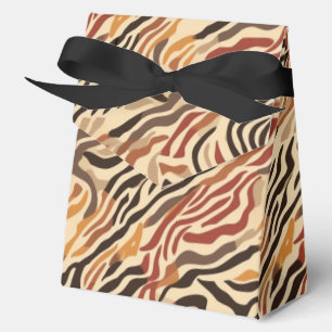 Animal Print Party Favour Box