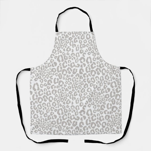 Animal print pattern apron (Front)
