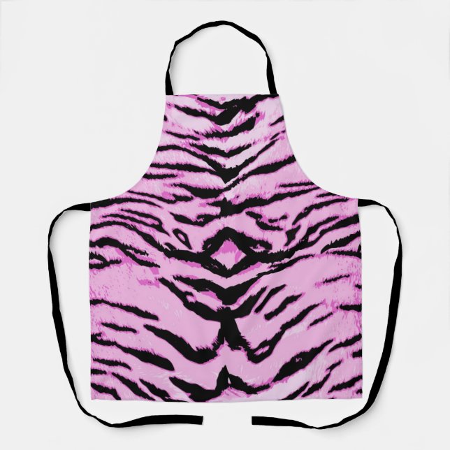 Animal print pattern apron (Front)