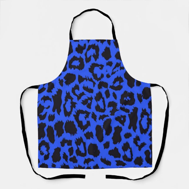 Animal print pattern apron (Front)