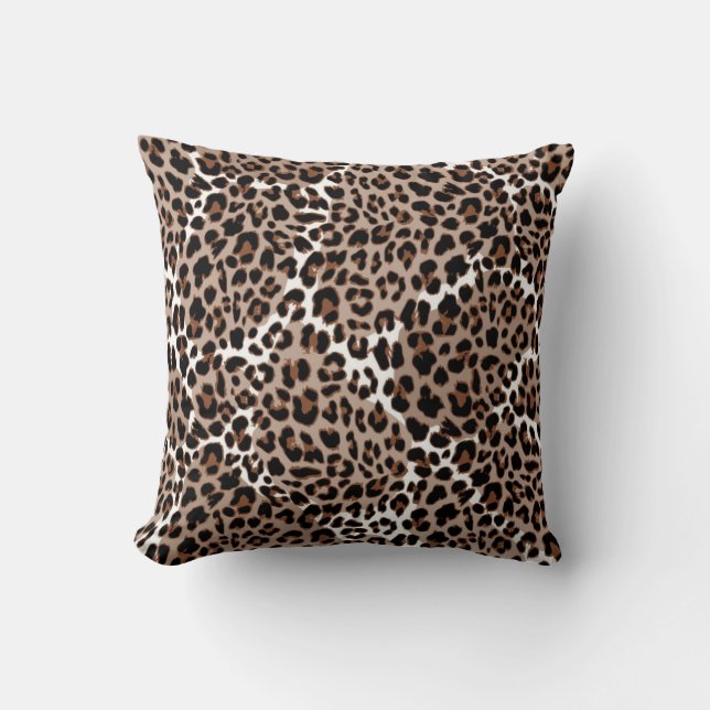 Animal print pattern cushion (Front)