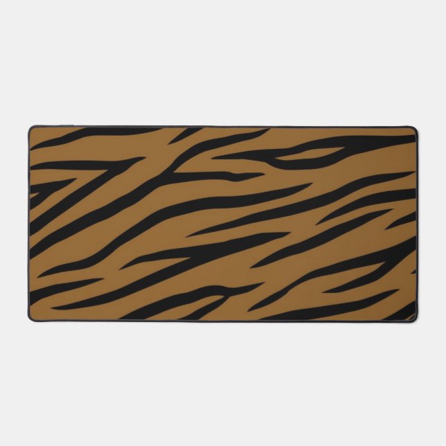 Animal print pattern desk mat (Front)