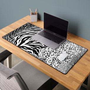 Animal Print Pattern Desk Mat