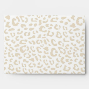 Animal print pattern envelope