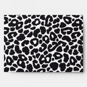 Animal print pattern envelope