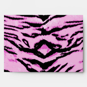 Animal print pattern envelope