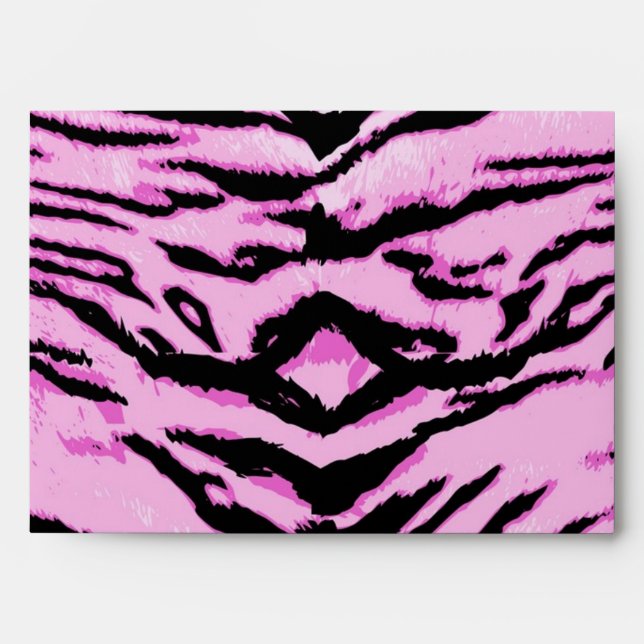 Animal print pattern envelope (Front)