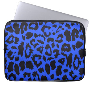 Animal print pattern laptop sleeve
