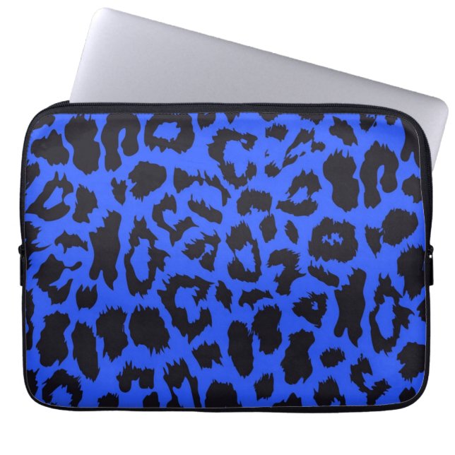 Animal print pattern laptop sleeve (Front)