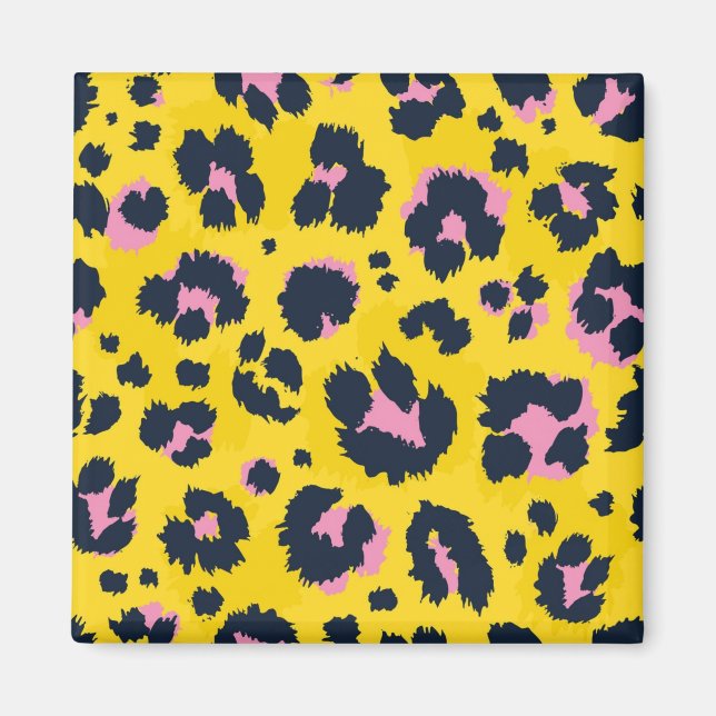 Animal print pattern magnet (Front)
