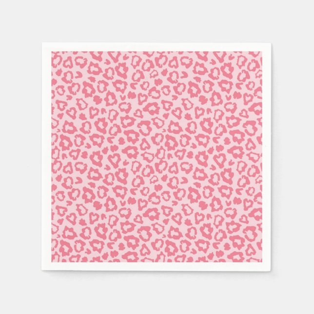 Animal print pattern napkin (Front)