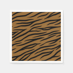 Animal print pattern napkin