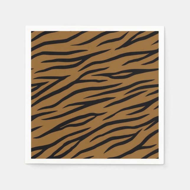 Animal print pattern napkin (Front)