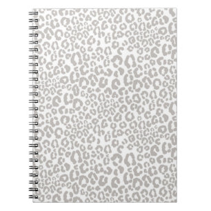 Animal print pattern notebook