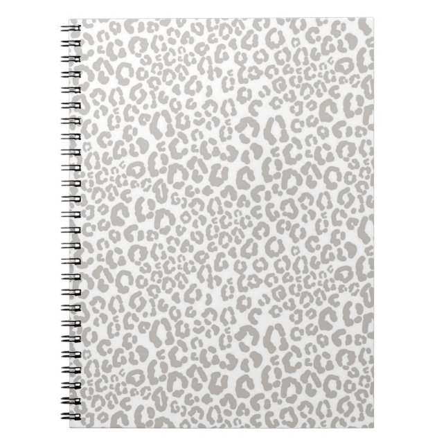 Animal print pattern notebook (Front)