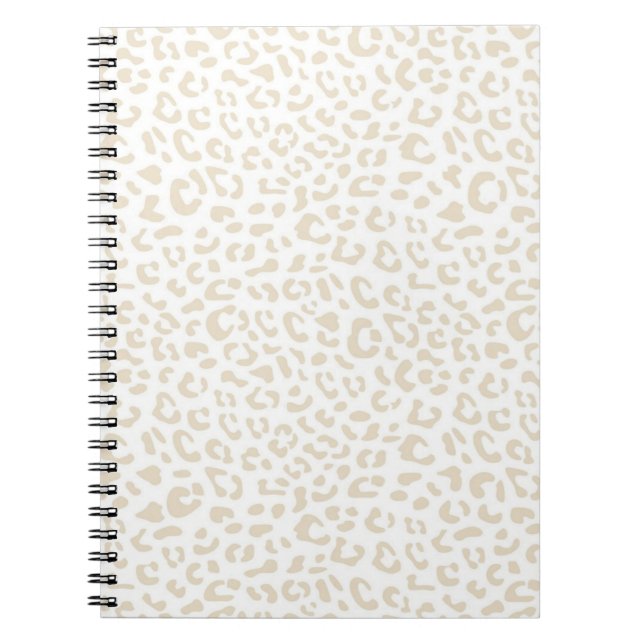 Animal print pattern notebook (Front)