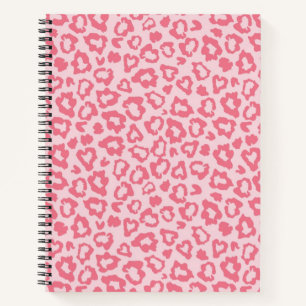 Animal print pattern notebook