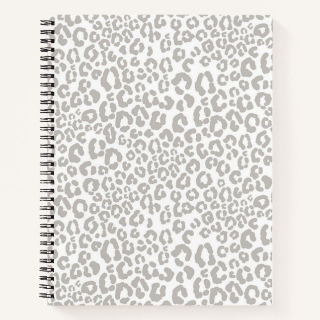 Animal print pattern notebook (Front)