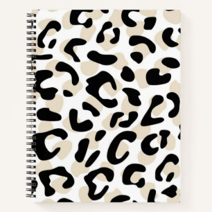 Animal print pattern notebook