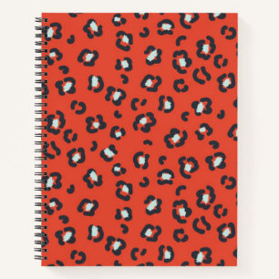 Animal print pattern notebook
