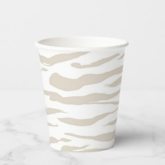 Animal print pattern paper cups