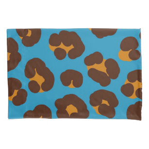 Animal print pattern pillowcase