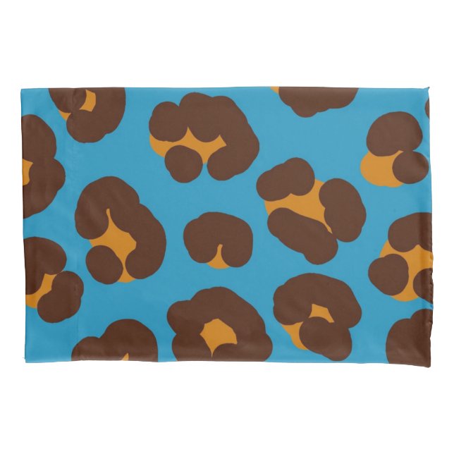 Animal print pattern pillowcase (Front)