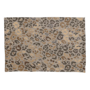 Animal print pattern pillowcase