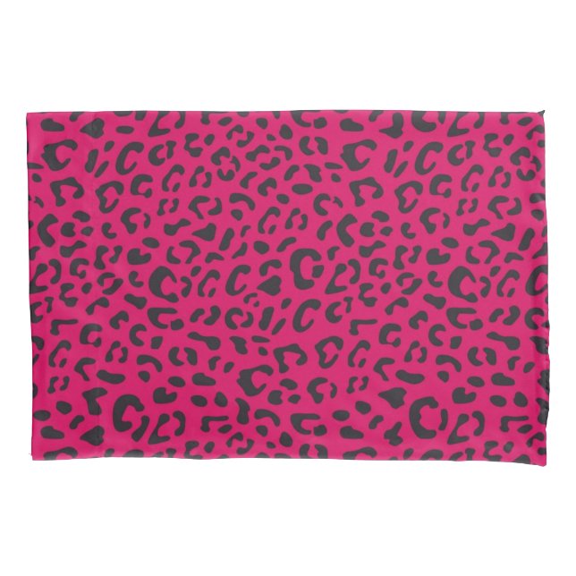 Animal print pattern pillowcase (Front)