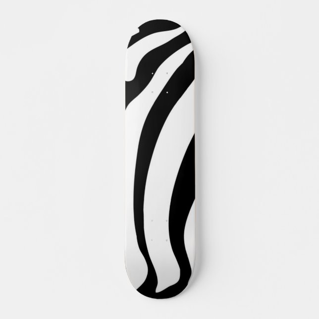 Animal print pattern skateboard (Front)