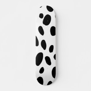 Animal print pattern skateboard