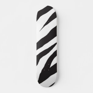 Animal print pattern skateboard