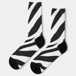 Animal print pattern socks