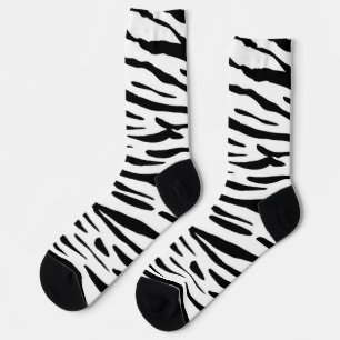 Animal print pattern socks