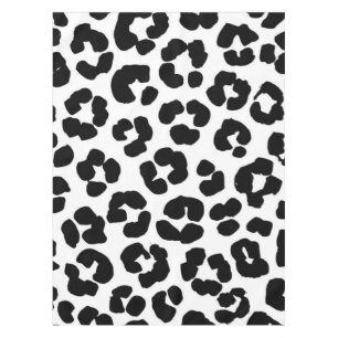 Animal print pattern tablecloth