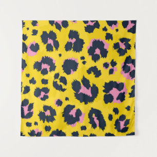 Animal print pattern tapestry