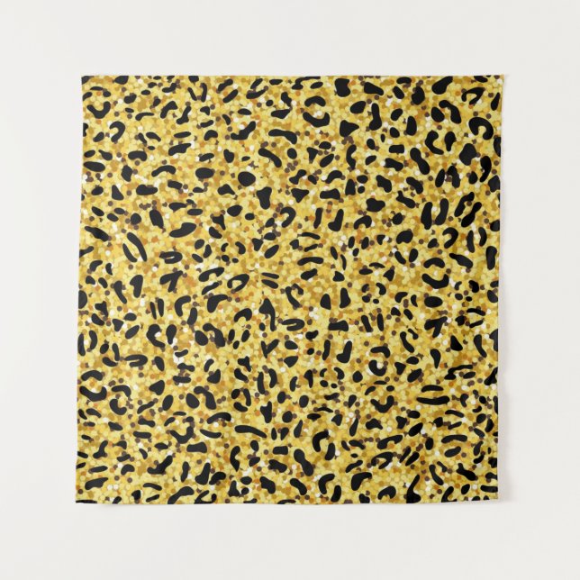 Animal print pattern tapestry (Front)