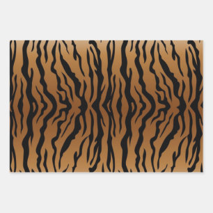 Animal print pattern wrapping paper sheet