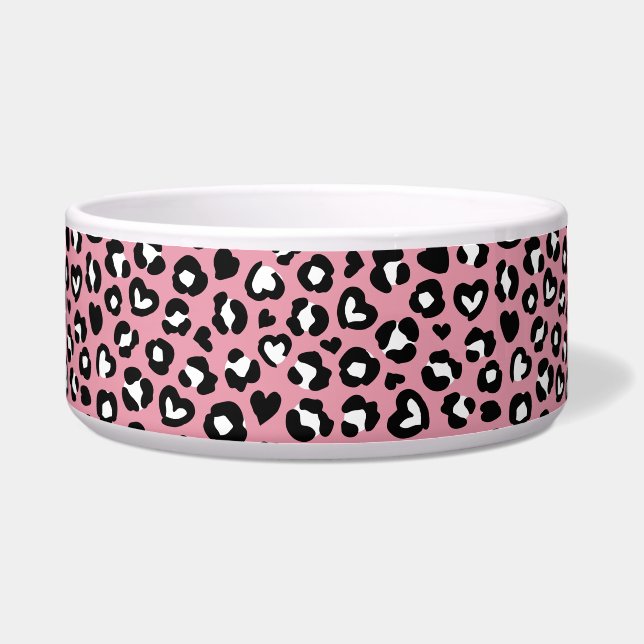 Animal Print, Pink Leopard, Cheetah Spots, Hearts (Front)