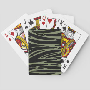 Animal Print Playing Cards