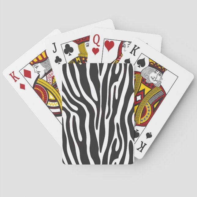 Animal Print Playing Cards (Back)