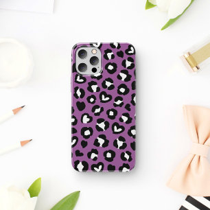 Animal Print, Purple Leopard, Cheetah Spots, Heart