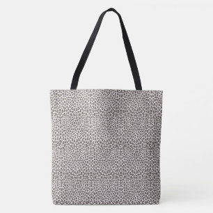 Animal Print Reversible Brown/Tan Tote Bag