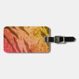 Animal Print Safari Luggage Tag