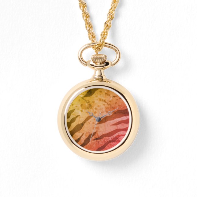 Animal Print Safari Watch (Front)