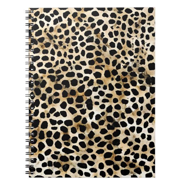 Animal Print - Spiral Photo Notebook  (Front)