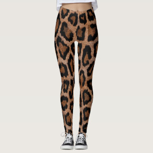 Animal Print Spotted Leopard Leggings