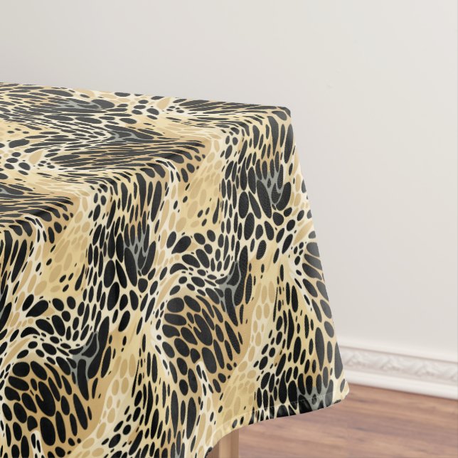 Animal Print Tablecloth (In Situ)