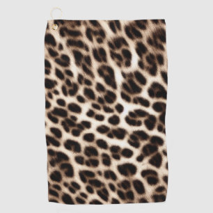 animal print texture fur skin cheetah leopard patt golf towel